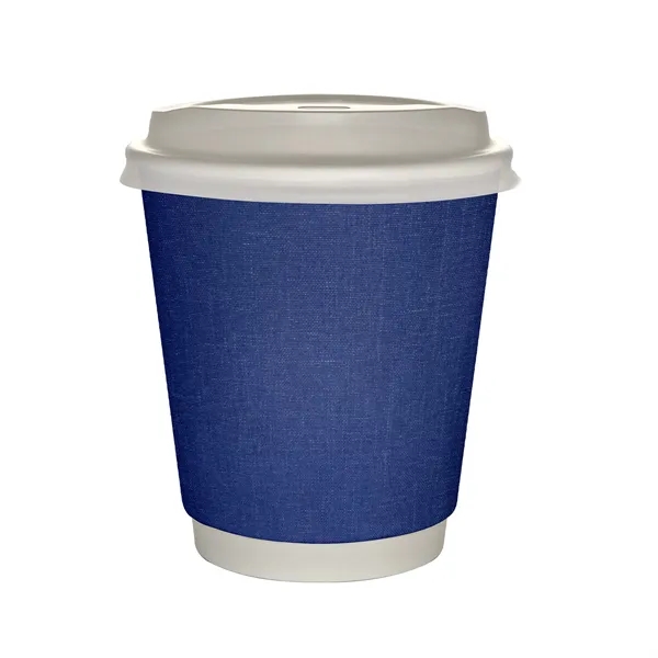 10 oz Full Color Ridge Insulated Paper Cup With Lid... from ASI 30208 A P Specialties / AP Specialties