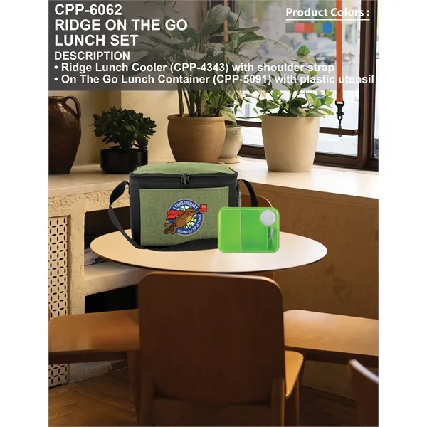 Ridge On The Go Lunch Set... from ASI 30208 A P Specialties / AP Specialties