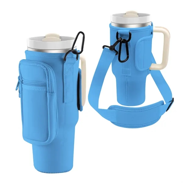 Neoprene tumbler sleeve, 40 oz. plus full color sublimation printing on... from ASI 37218 Athena Promo (tm)