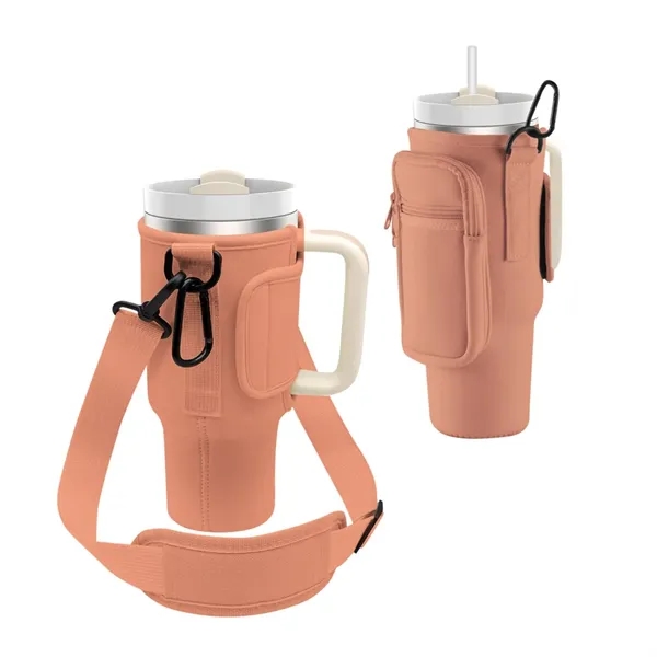 Neoprene tumbler sleeve, 40 oz. plus full color sublimation printing on... from ASI 37218 Athena Promo (tm)