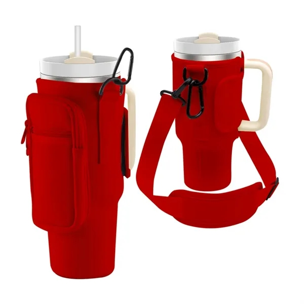 Neoprene tumbler sleeve, 40 oz. plus full color sublimation printing on... from ASI 37218 Athena Promo (tm)