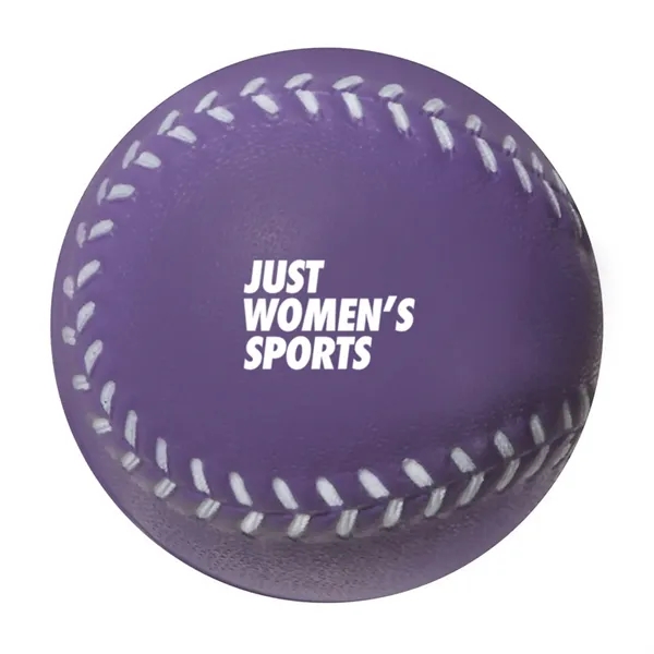 2.5" baseball-shaped stress reliever.... from ASI 63549 Jornik Manufacturing Corp / Jornik