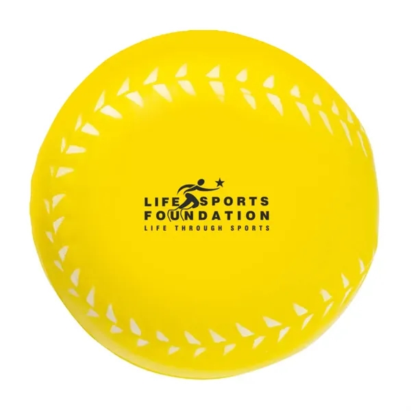 2.5" baseball-shaped stress reliever.... from ASI 63549 Jornik Manufacturing Corp / Jornik