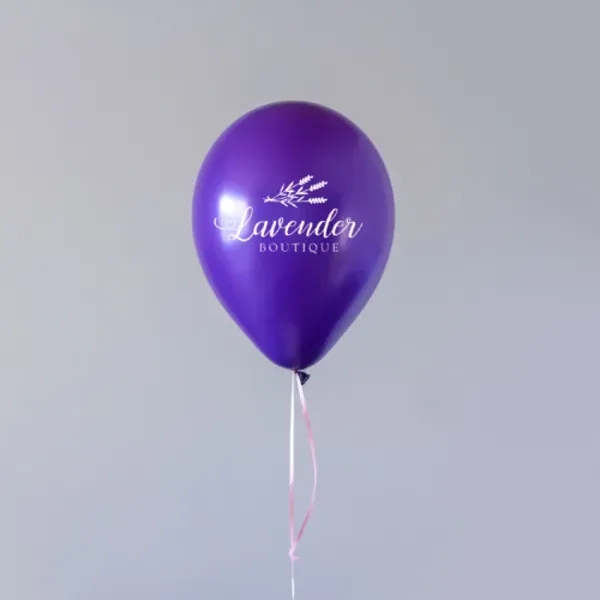 Metallic latex balloon that's helium quality, 100% biodegradable and customizable.... from ASI 55675 Galaxy Balloons Inc / Galactic Fun Time Line