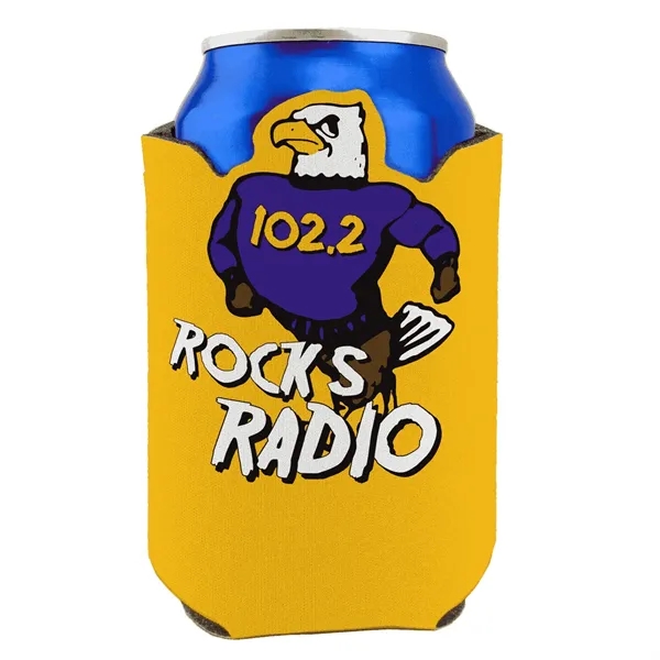 Custom shaped drink insulator with full color imprint... from ASI 56100 Gemini Ind Inc / Cool Color Line