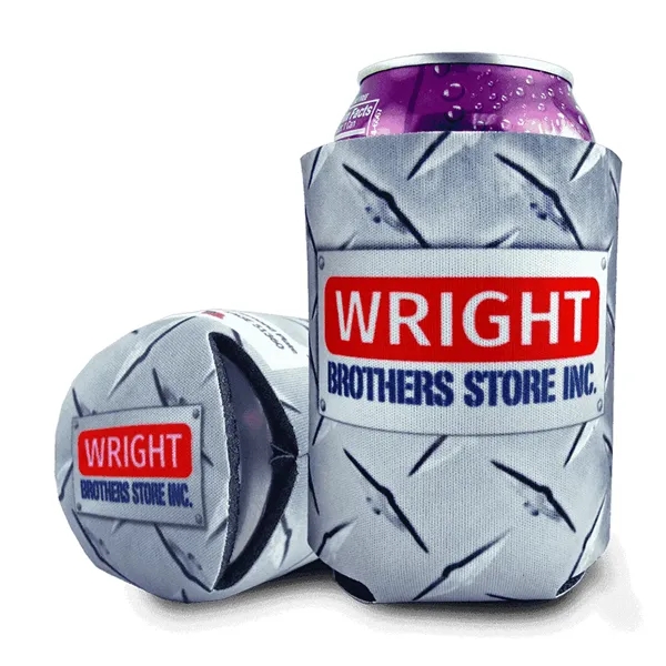 Insulated 12 oz. can holder with full color imprint... from ASI 56100 Gemini Ind Inc / Cool Color Line