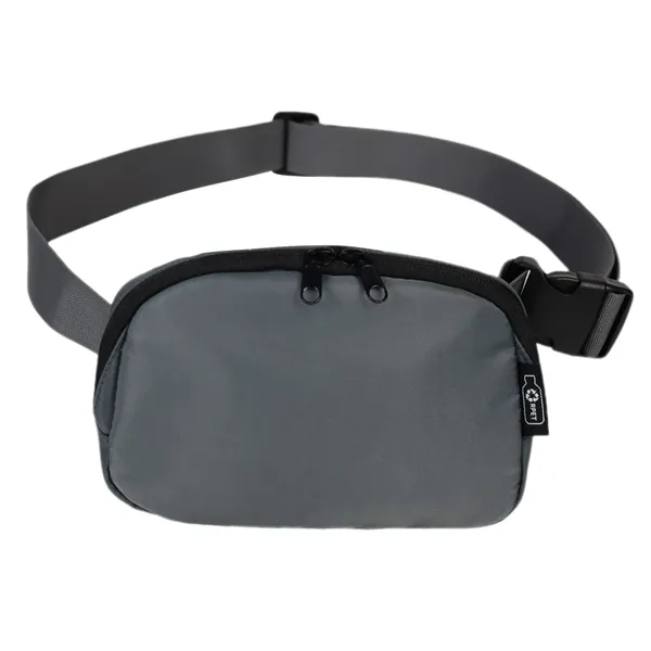 Water resistant belt bag with zippered compartments and adjustable strap.... from ASI 90859 Tempo Industries Inc / Tempo Tempoline