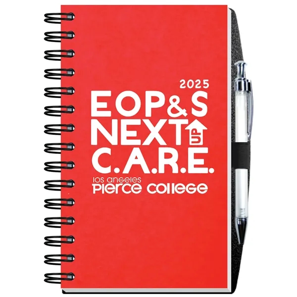 Size 5" x 8", 14 month planner with heavyweight cover, weekly... from ASI 50873 Drum-Line / Drum-line Inc