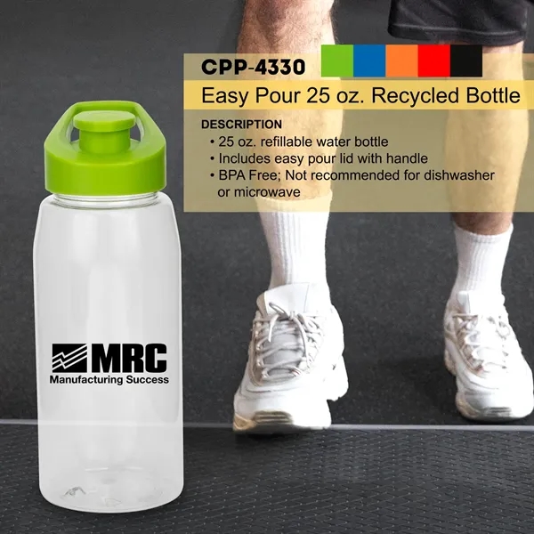 Easy Pour 25 oz. Recycled Bottle... from ASI 30208 A P Specialties / AP Specialties