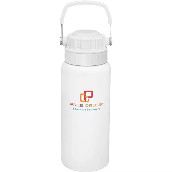 Urban Peak® 34oz Dual Top Water Bottle... from ASI 89320 Starline USA Inc