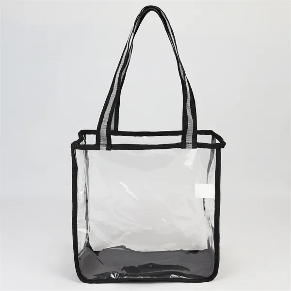 Clear stadium tote bags with with dual carry handles. Made with... from ASI 68190 Lungsal / Lungsal