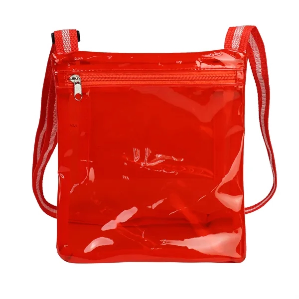 Clear satchel tote bags with knapsack style design featuring inner pocket.... from ASI 68190 Lungsal / Lungsal