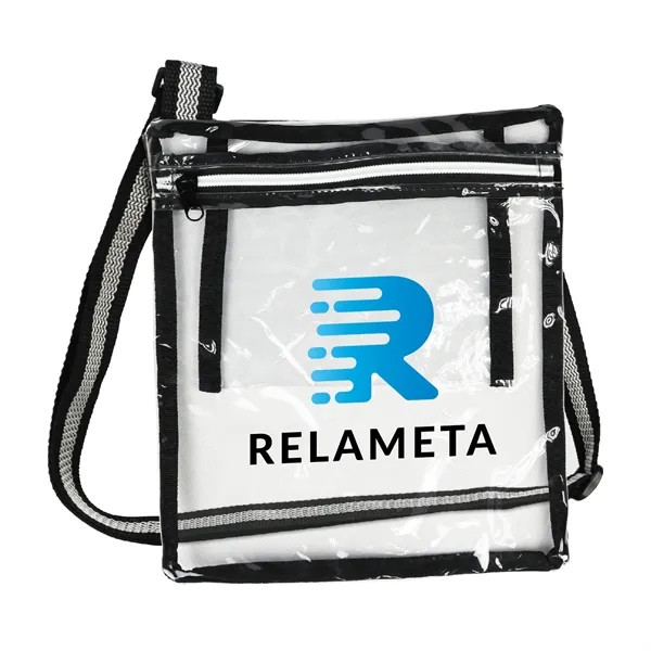 Clear satchel tote bags with knapsack style design featuring inner pocket.... from ASI 68190 Lungsal / Lungsal