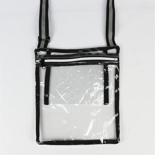 Clear satchel tote bags with knapsack style design featuring inner pocket.... from ASI 68190 Lungsal / Lungsal