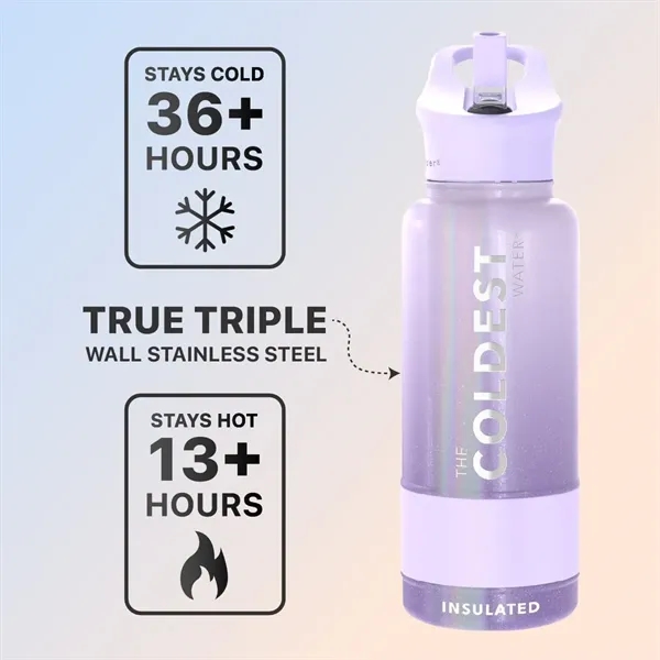 36+ hours cold, 13+ hours hot,leakproof, ultra-durable, and fits everywhere... from ASI 72657 Active Life Promo / Apres Ski Active Life