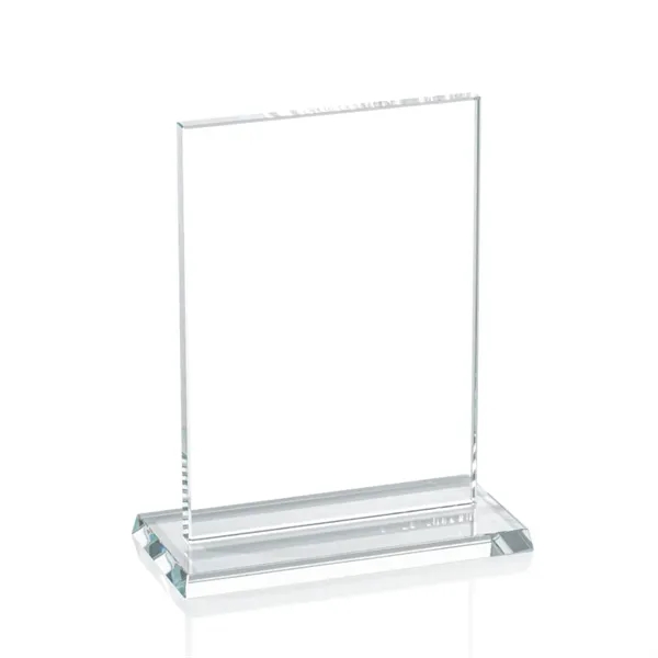 Horizontal starfire award with 5/8" thickness.... from ASI 84592 St Regis Group / Prestige Glass