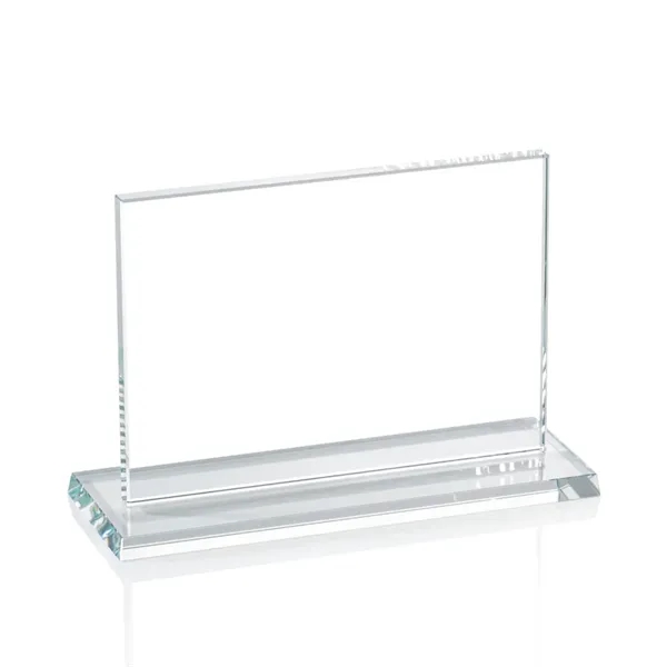 Horizontal starfire award with 5/8" thickness.... from ASI 84592 St Regis Group / Prestige Glass