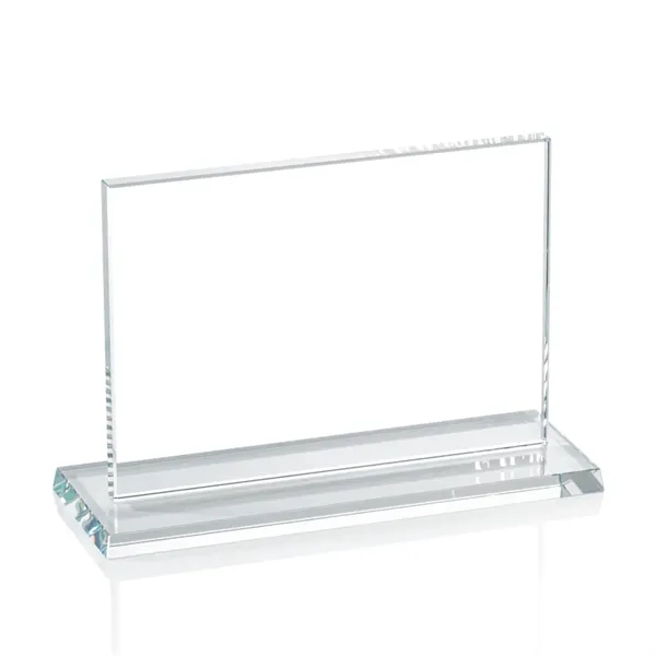 Horizontal starfire award with 5/8" thickness.... from ASI 84592 St Regis Group / Prestige Glass
