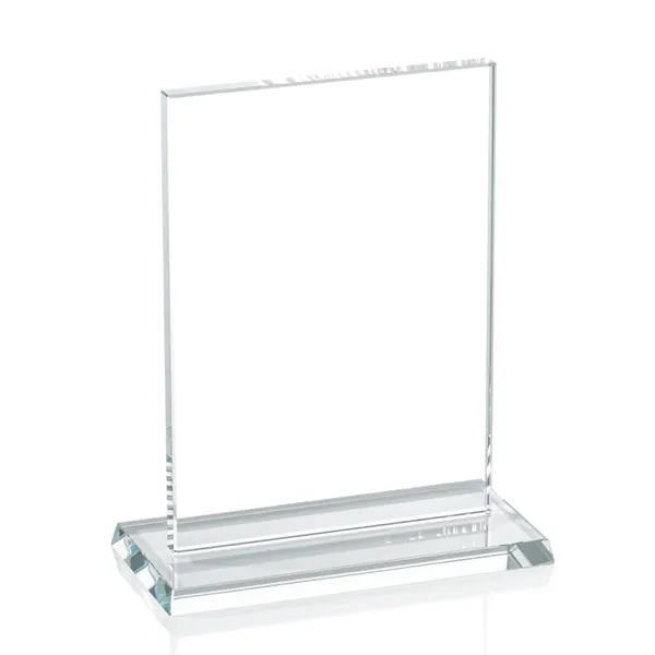 Horizontal starfire award with 5/8" thickness.... from ASI 84592 St Regis Group / Prestige Glass
