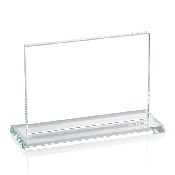 Horizontal starfire award with 5/8" thickness.... from ASI 84592 St Regis Group / Prestige Glass