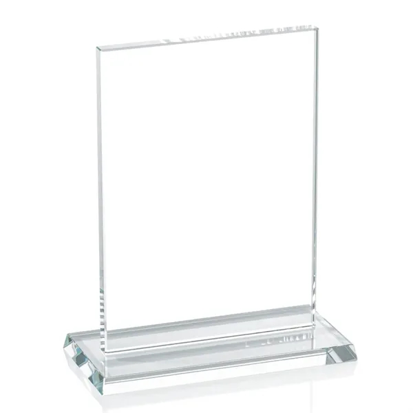 Horizontal starfire award with 5/8" thickness.... from ASI 84592 St Regis Group / Prestige Glass