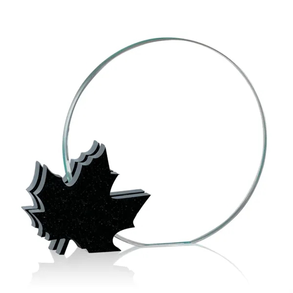 7" leaf starfire/granite award.... from ASI 84592 St Regis Group / Prestige Glass