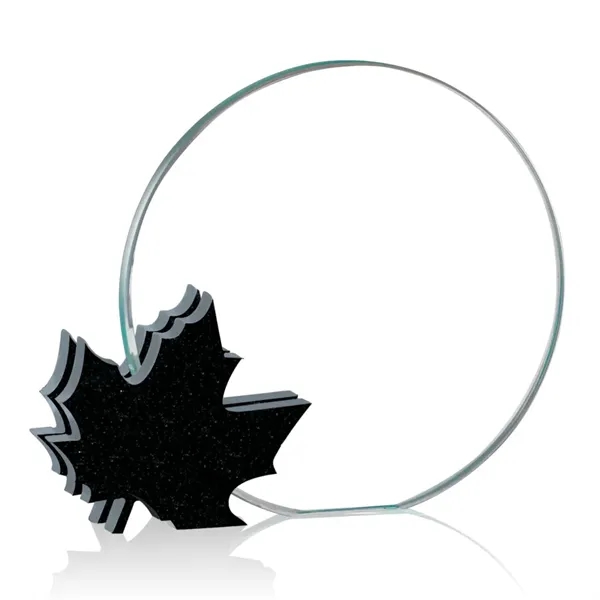 7" leaf starfire/granite award.... from ASI 84592 St Regis Group / Prestige Glass