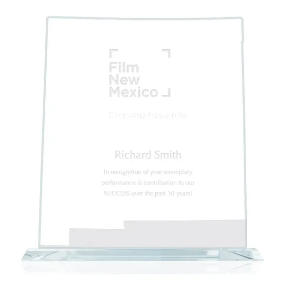 The States of America, each faithfully reproduced in aquashaped jade glass... from ASI 84592 St Regis Group / Prestige Glass