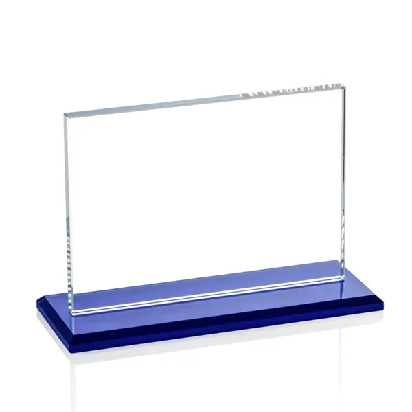 The Algoma in 3/8" starfire glass is a flat-edged rectangle on... from ASI 84592 St Regis Group / Prestige Glass