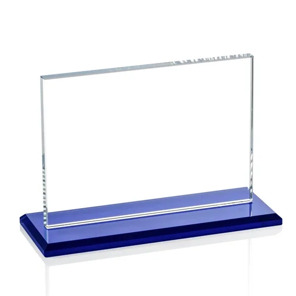 The Algoma in 3/8" starfire glass is a flat-edged rectangle on... from ASI 84592 St Regis Group / Prestige Glass