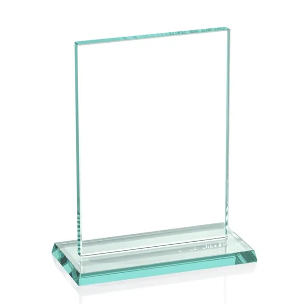 Horizontal jade award with 3/8" and 5/8" thickness... from ASI 84592 St Regis Group / Prestige Glass