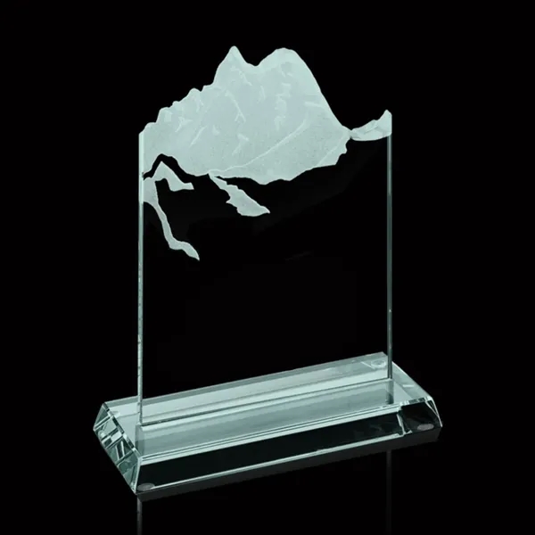 Sculpted Mountain jade award.... from ASI 84592 St Regis Group / Prestige Glass