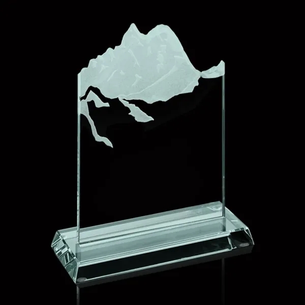 Sculpted Mountain jade award.... from ASI 84592 St Regis Group / Prestige Glass