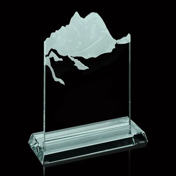 Sculpted Mountain jade award.... from ASI 84592 St Regis Group / Prestige Glass