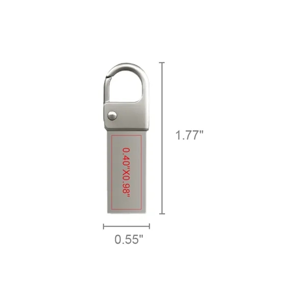Lockport Industrial Lobster Claw USB Flash Drive is great for attaching... from ASI 90154 Sunjoy Group Inc