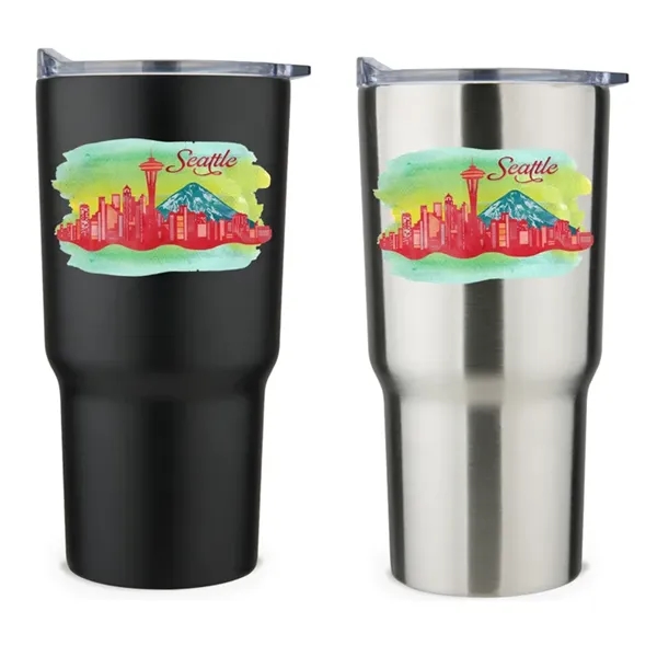 30 Oz. Trekker Tumbler with Slide Action Lid... from ASI 52475 Xpres LLC