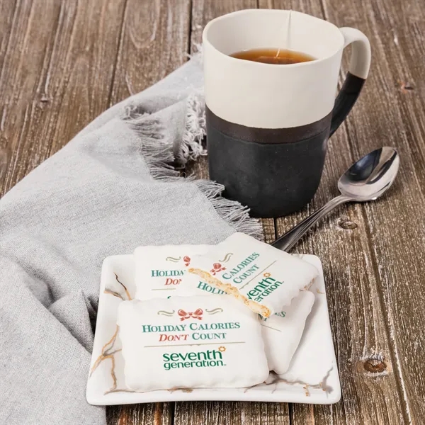 Iced Rectangle Cookie- Custom Logo... from ASI 44900 NC Custom (CI/Lanco) / Chocolate Inn