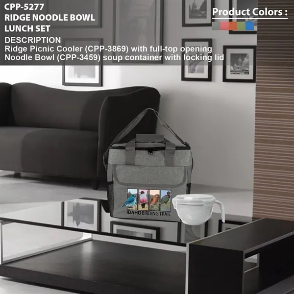 RIDGE NOODLE BOWL LUNCH SET... from ASI 30208 A P Specialties / AP Specialties