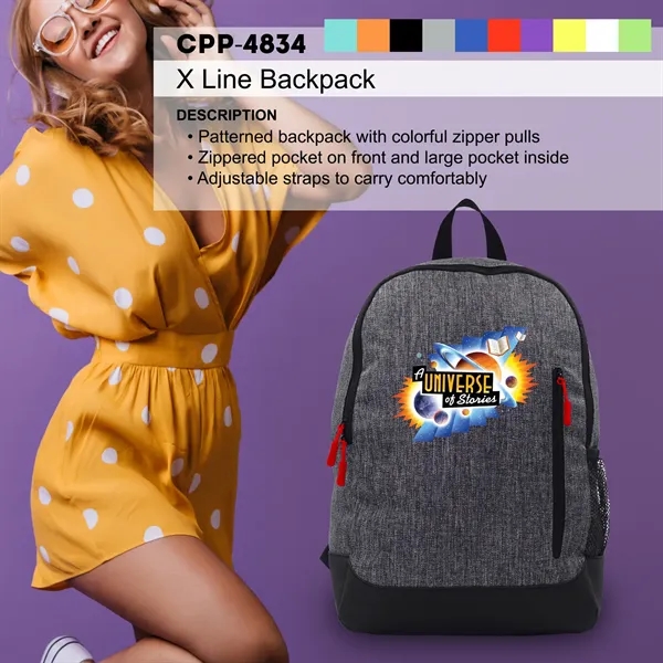 X Line Backpack... from ASI 30208 A P Specialties / AP Specialties