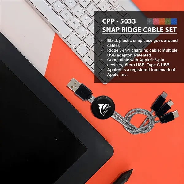 SNAP RIDGE CABLE SET... from ASI 30208 A P Specialties / AP Specialties