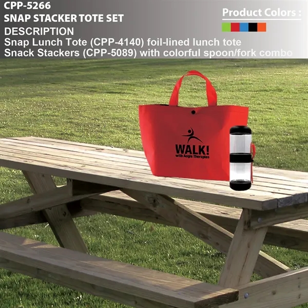 SNAP STACKER TOTE SET... from ASI 30208 A P Specialties / AP Specialties