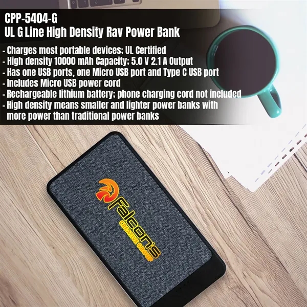 UL G LINE HIGH DENSITY RAV POWER BANK... from ASI 30208 A P Specialties / AP Specialties