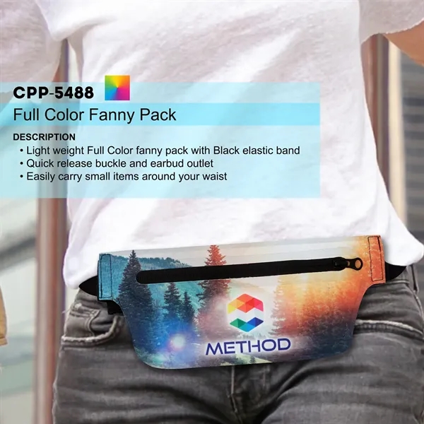 FULL COLOR FANNY PACK... from ASI 30208 A P Specialties / AP Specialties