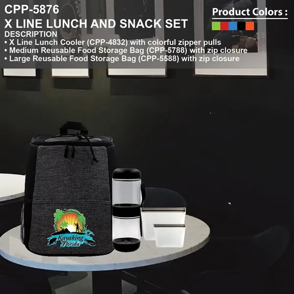 X Line Lunch and Snack Set... from ASI 30208 A P Specialties / AP Specialties