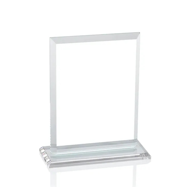 Our extraordinary beveled Starfire rectangle award is combined with optical crystal... from ASI 84592 St Regis Group / St Regis