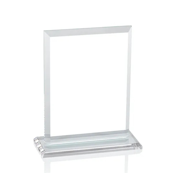 Our extraordinary beveled Starfire rectangle award is combined with optical crystal... from ASI 84592 St Regis Group / St Regis