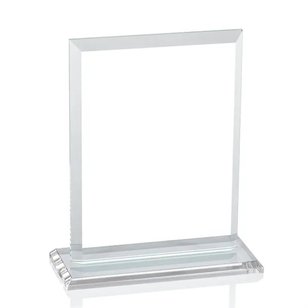 Our extraordinary beveled Starfire rectangle award is combined with optical crystal... from ASI 84592 St Regis Group / St Regis