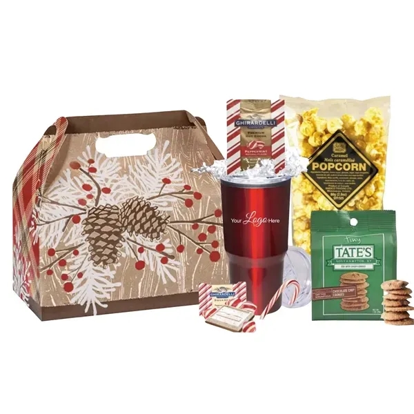 Happy Holiday Cocoa & Tumbler Gift Box... from ASI 89971 Stuff A Mug