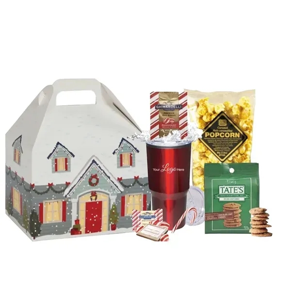 Happy Holiday Cocoa & Tumbler Gift Box... from ASI 89971 Stuff A Mug