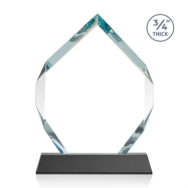 Starfire diamond shape award on a tall tapered Optical Base.... from ASI 84592 St Regis Group / St Regis